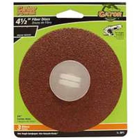 Ali 36 Grit Gator Fiber Disc - 4.5 x 0.87 in. 2860385